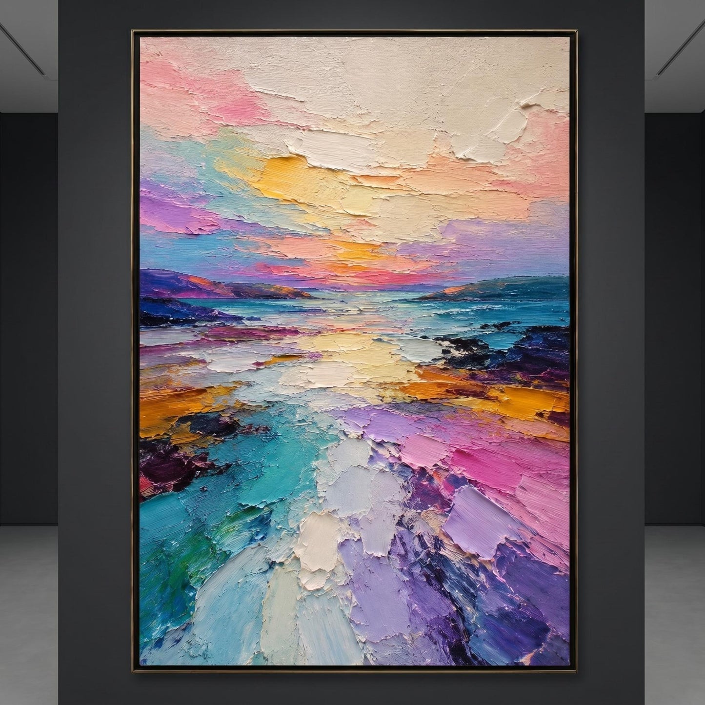 Colorful Painting - Colorful Sunset