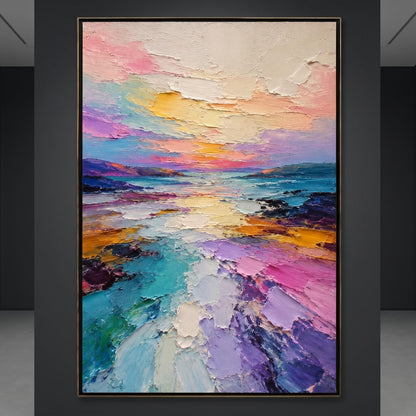 Colorful Painting - Colorful Sunset