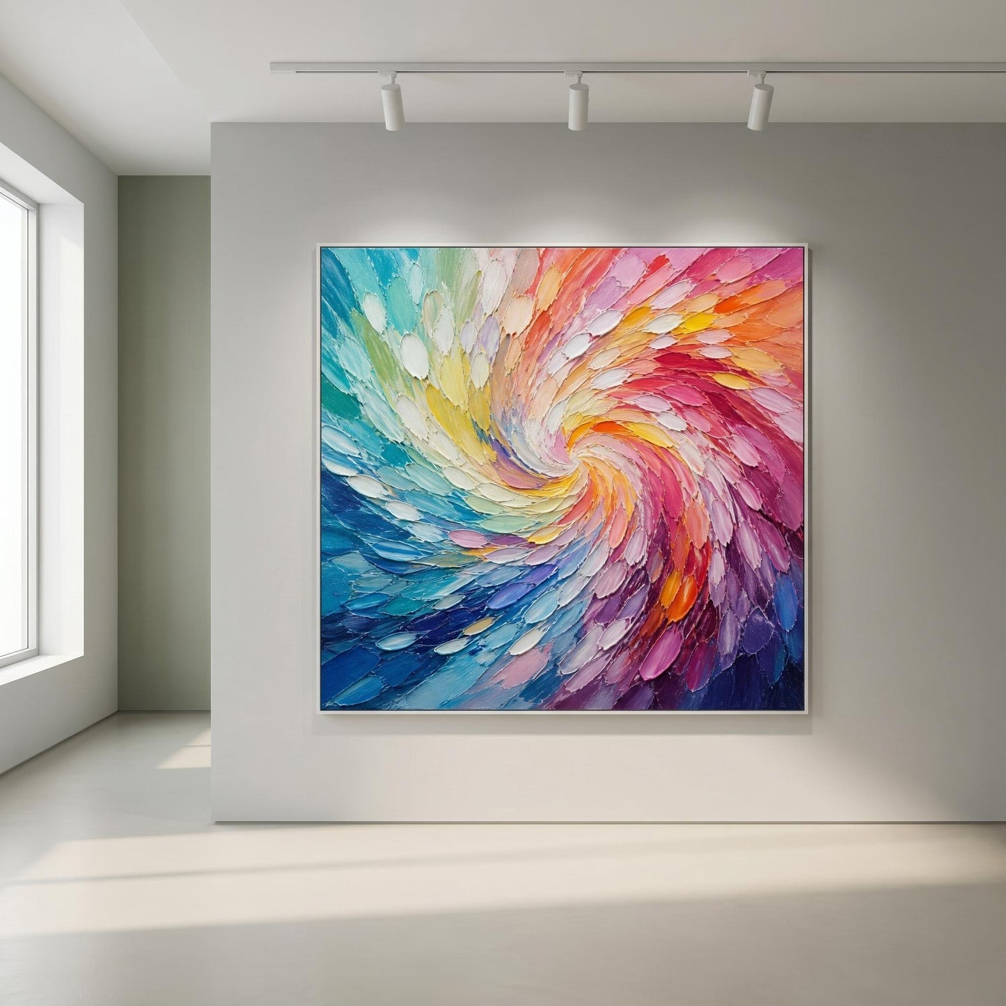 Abstract Art - Rainbow Vortex