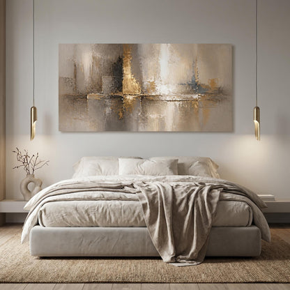 Contemporary Wall Art- Gilded Reflections