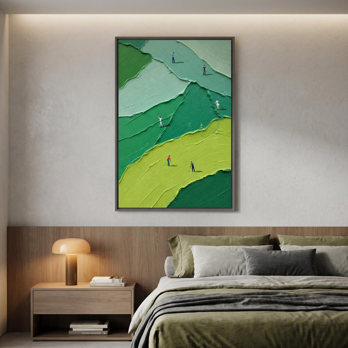 Minimalism - Textured Golf Stroll