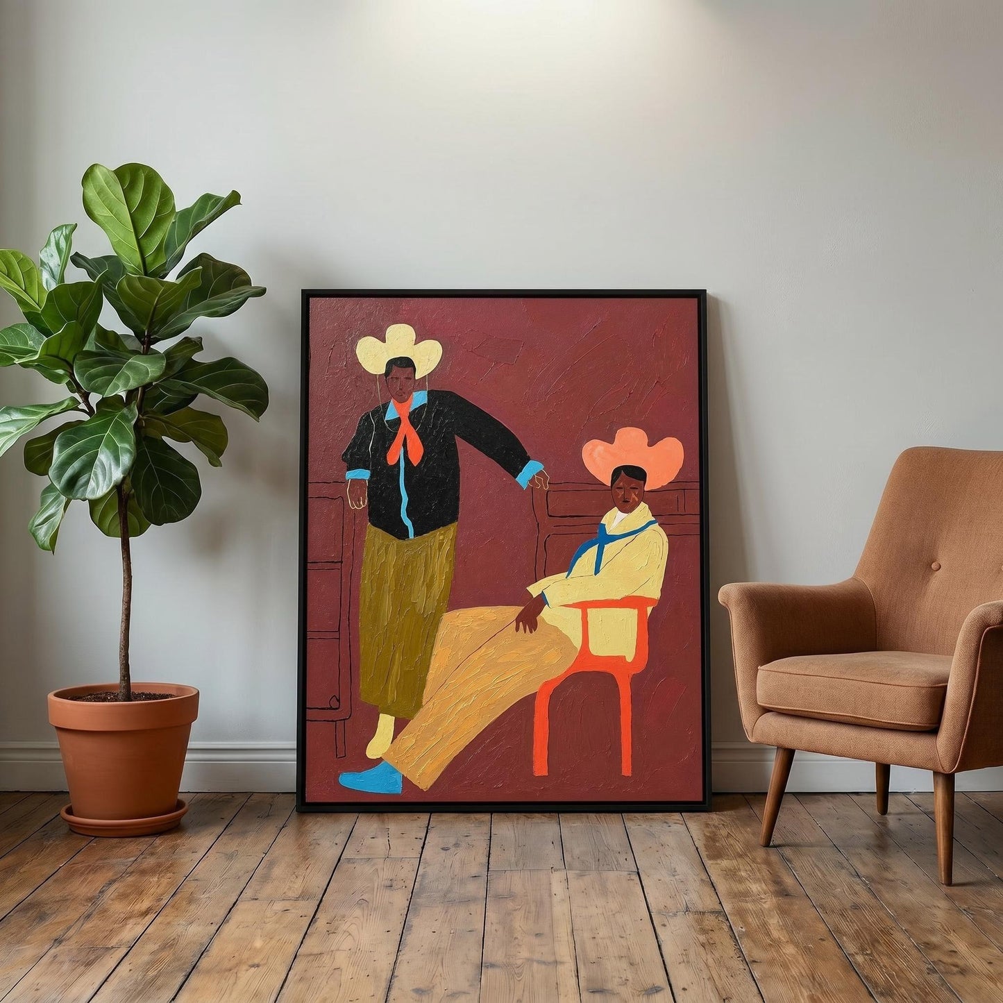 Contemporary Wall Art - Western Pair
