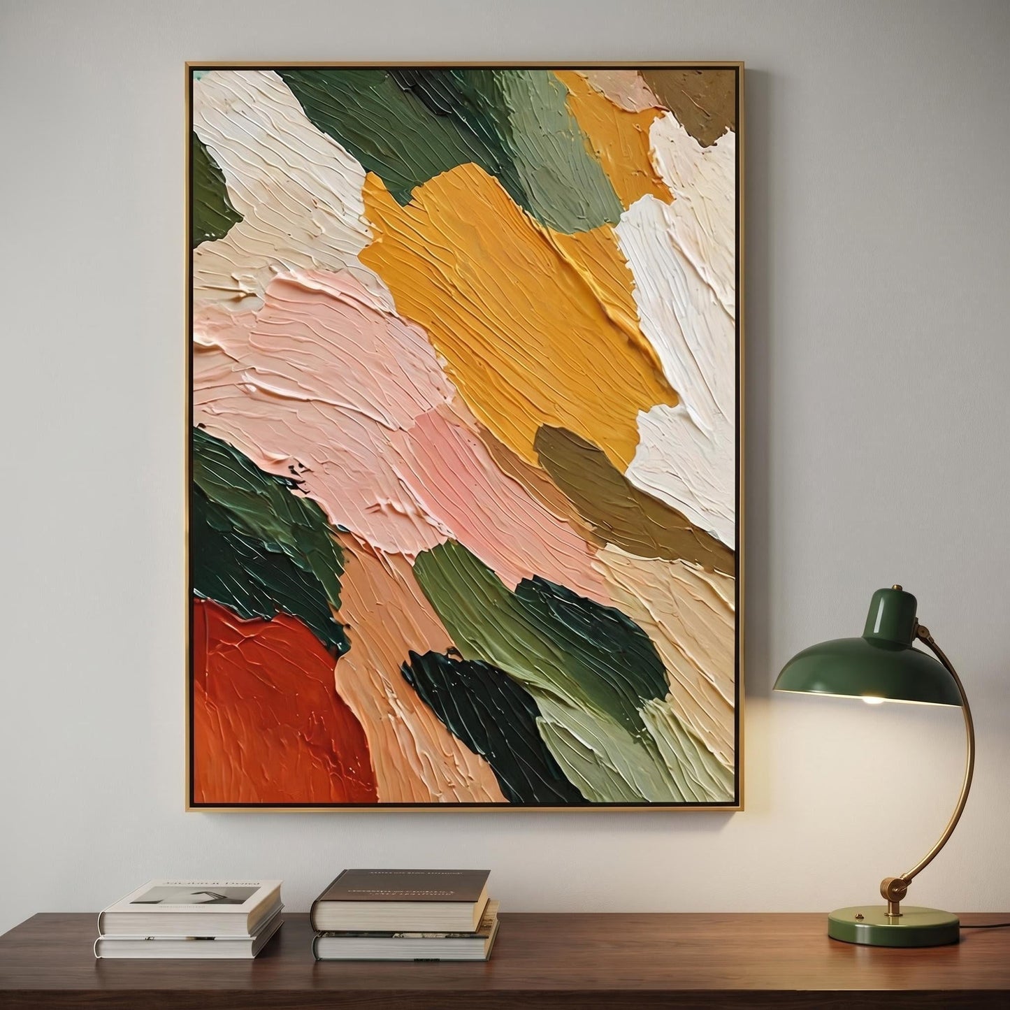 Colorful Painting - Organic Brushstrokes