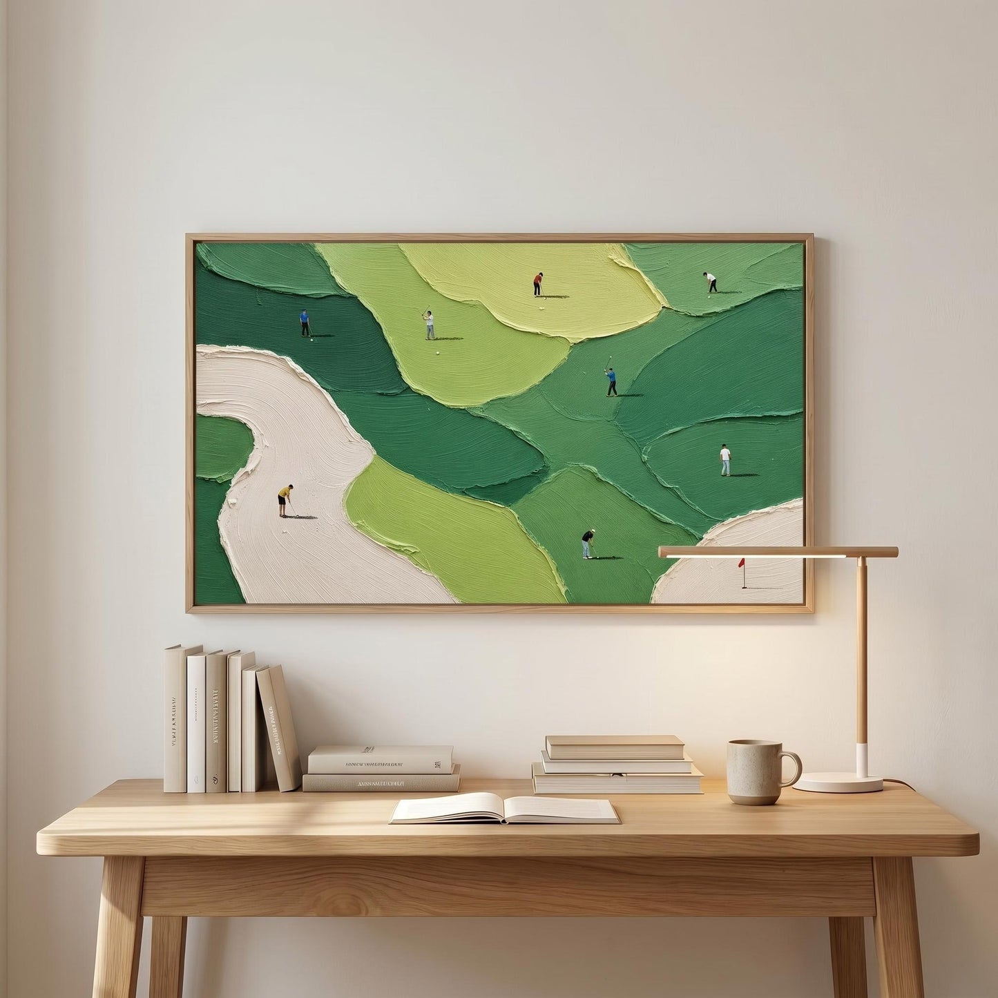 Minimalism - Textured Golf Fairway