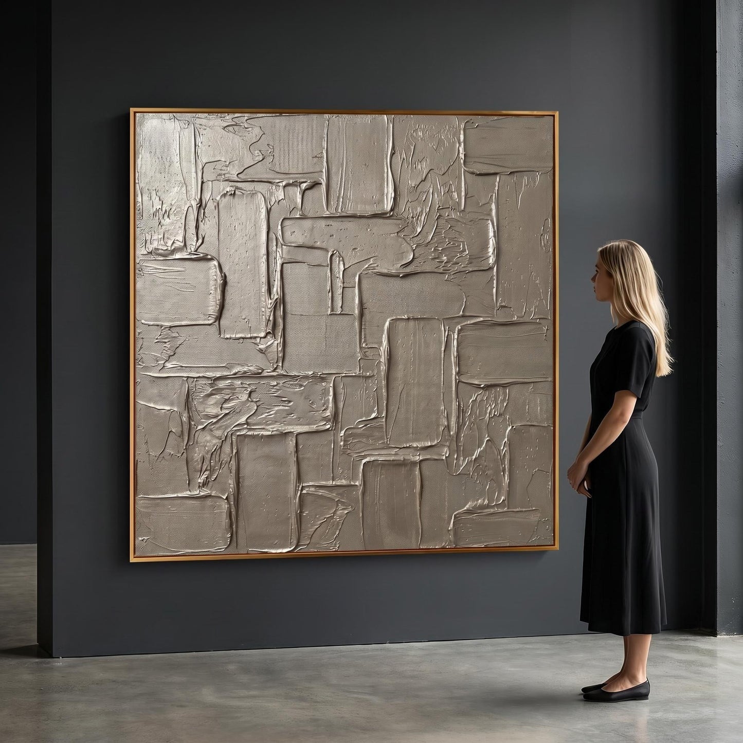 Wabi-Sabi Wall Art - Quiet Geometry
