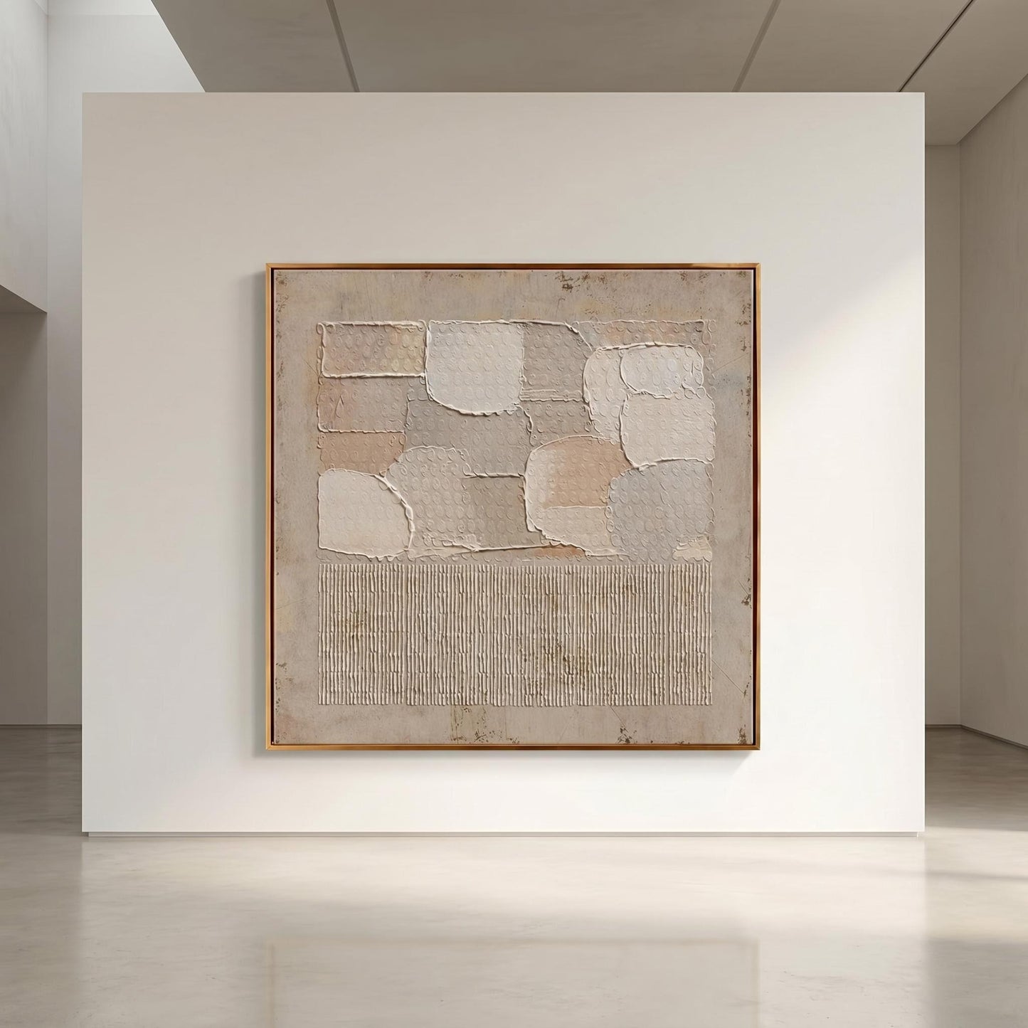 Wabi-Sabi Wall Art - Layered Stillness