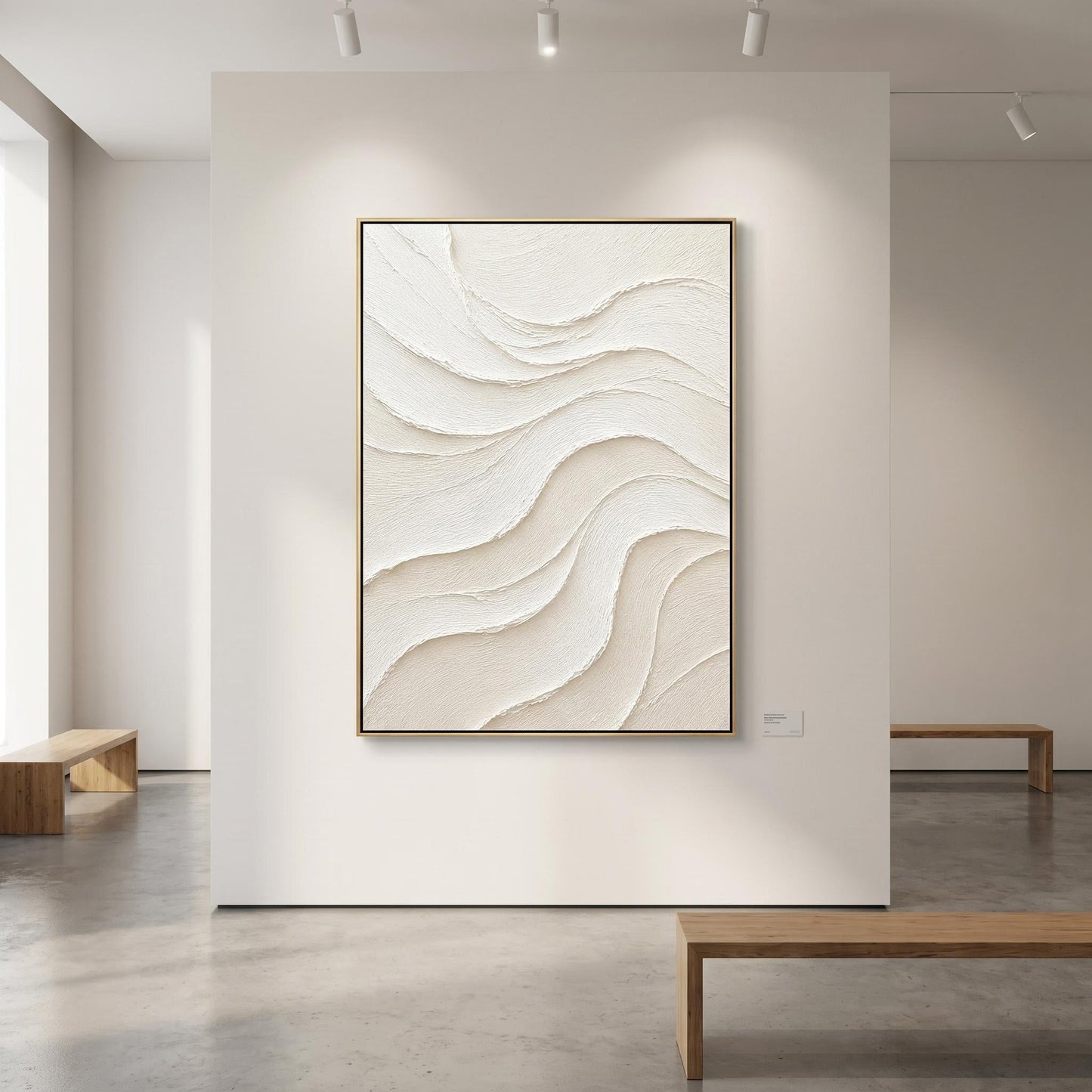 Wabi-Sabi Wall Art - Flowing Relief