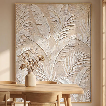 Wabi-Sabi Wall Art - Textured Palms