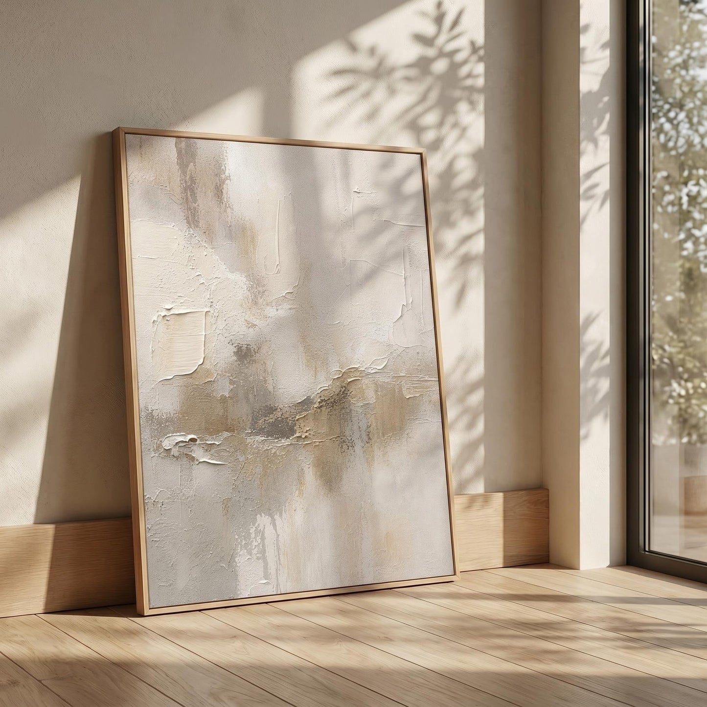 Wabi-Sabi Wall Art - Textured Neutrality