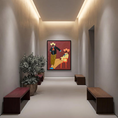 Contemporary Wall Art - Western Pair