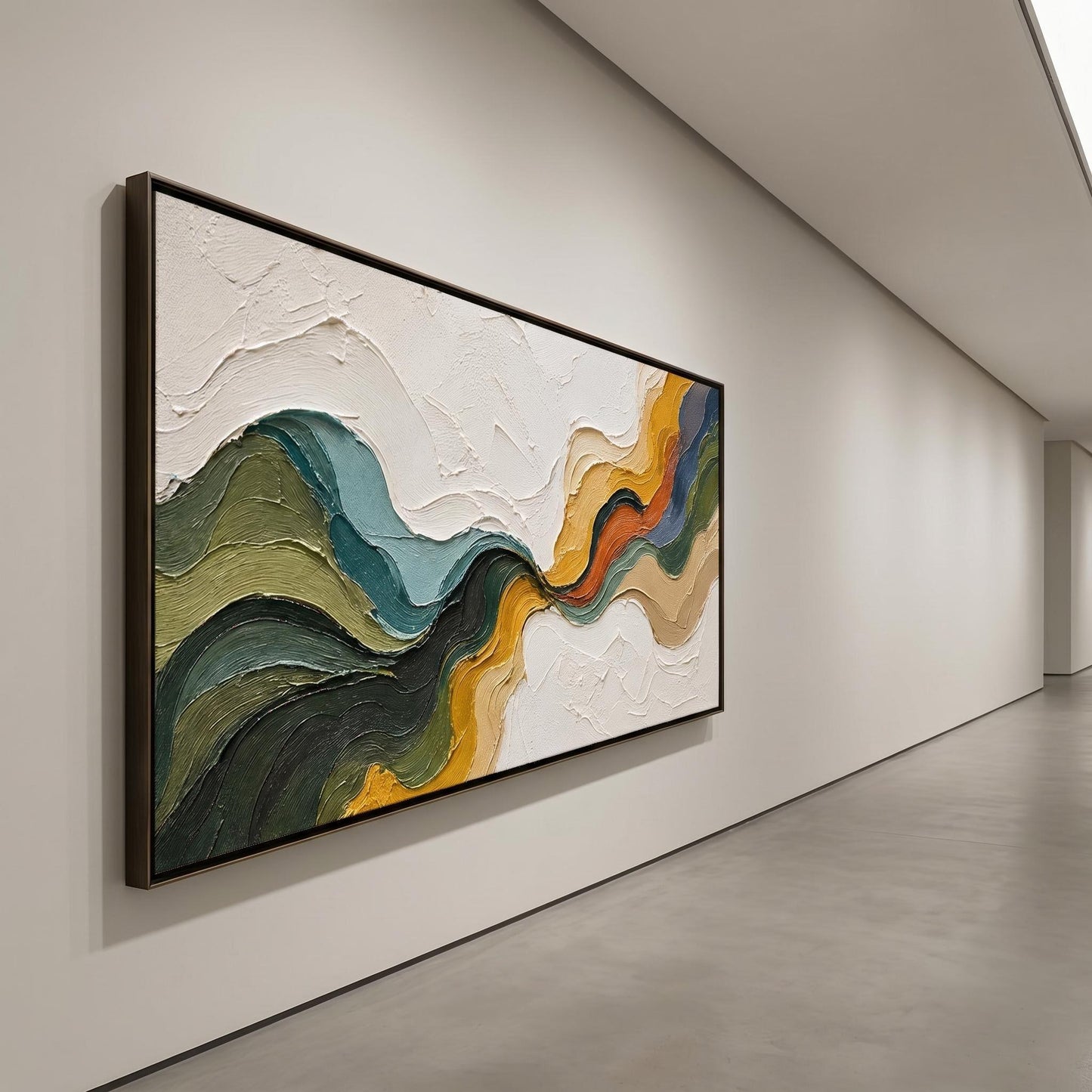 Minimalism - Textured Mountain Flow
