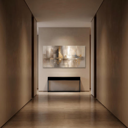 Contemporary Wall Art- Gilded Reflections
