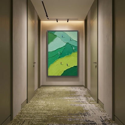 Minimalism - Textured Golf Stroll