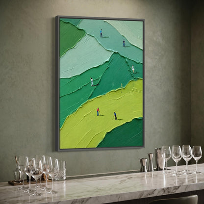 Minimalism - Textured Golf Stroll