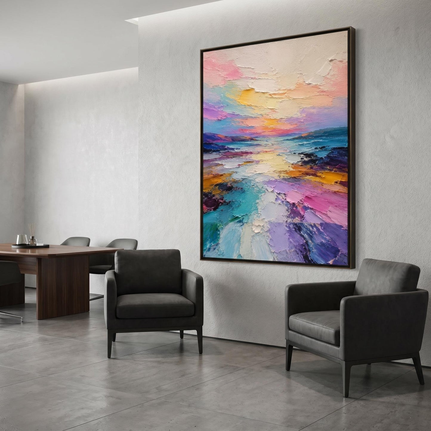 Colorful Painting - Colorful Sunset