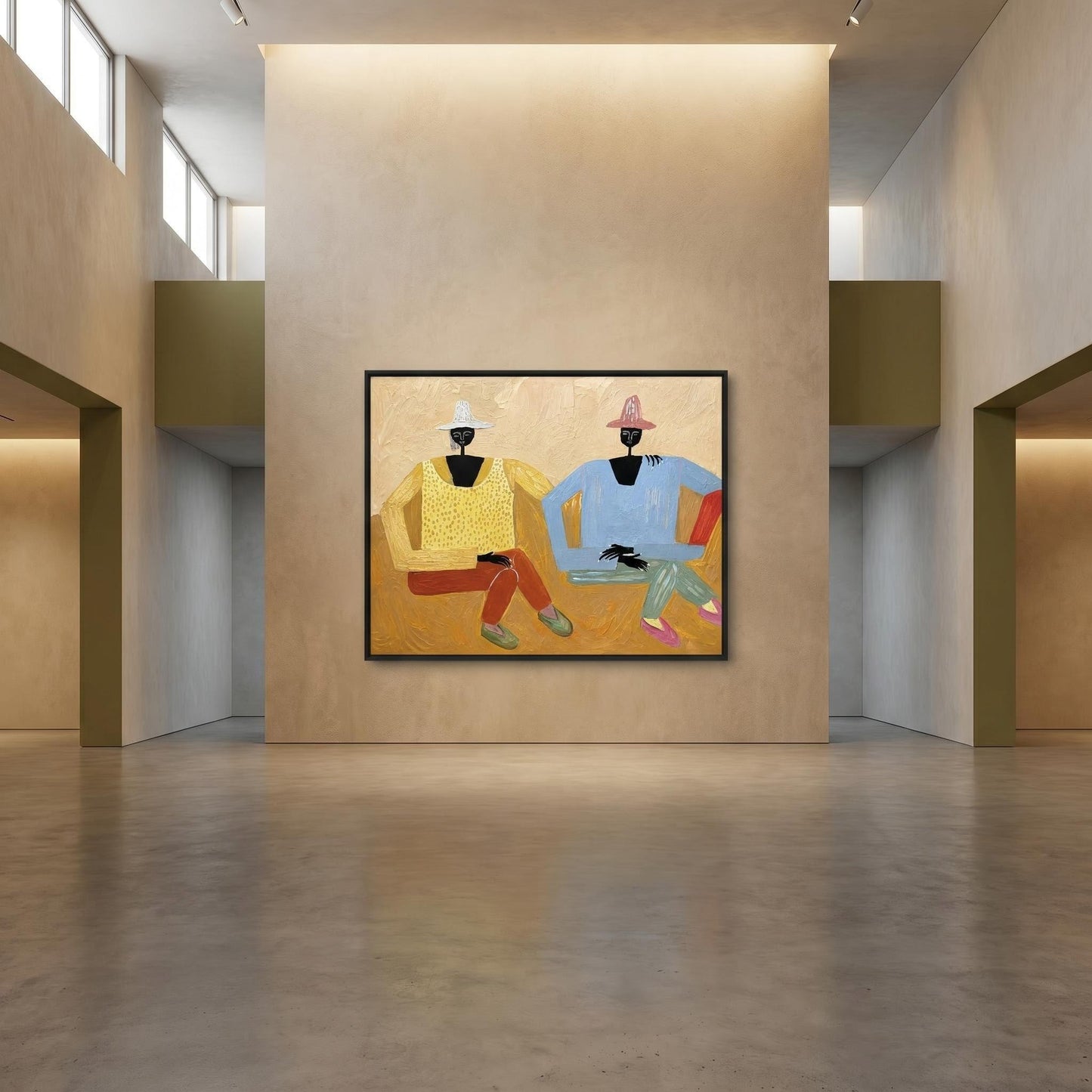 Colorful Painting - Golden Hour Duo