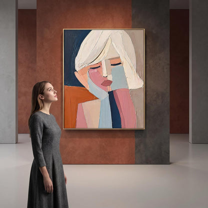 Contemporary Wall Art- Gentle Contemplation