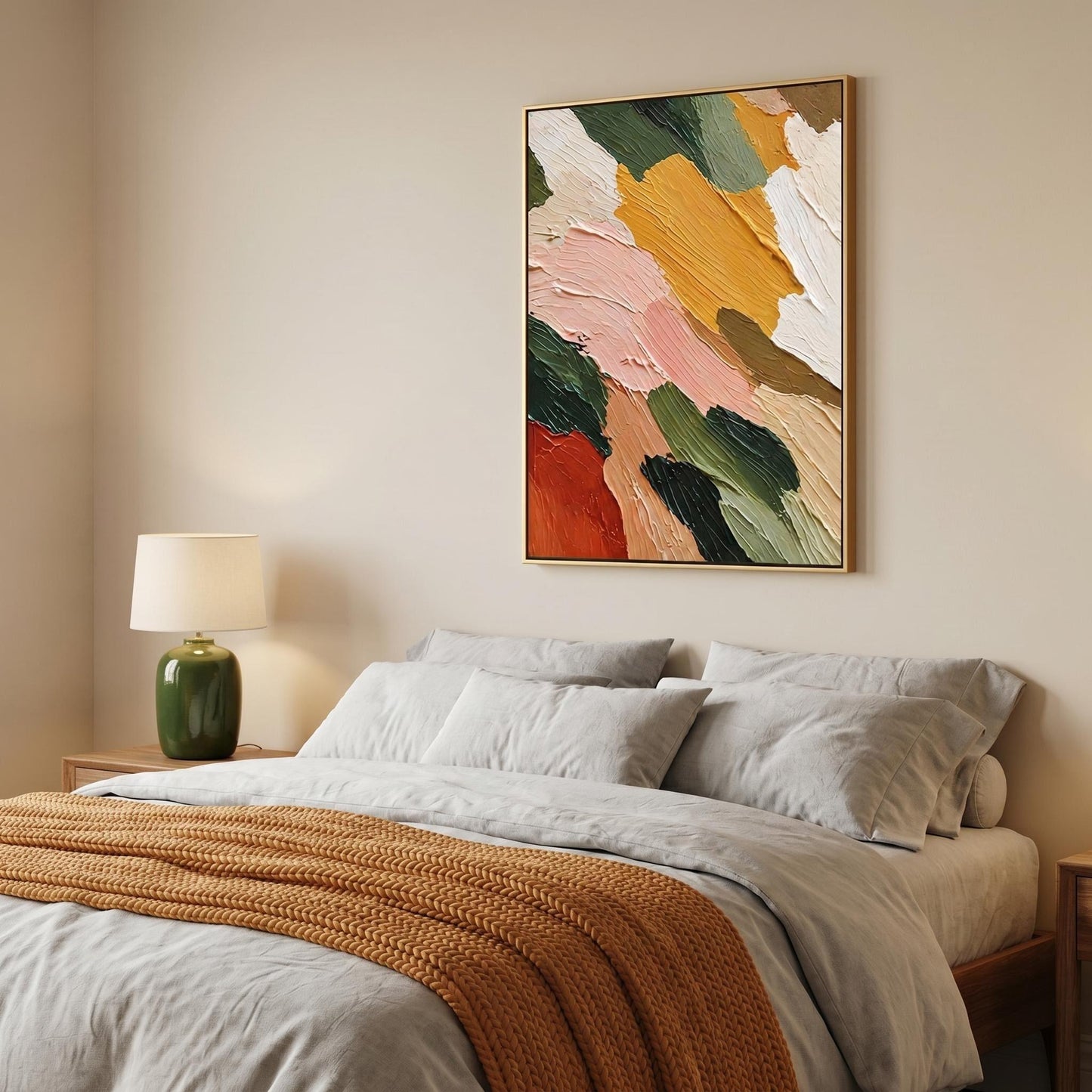 Colorful Painting - Organic Brushstrokes