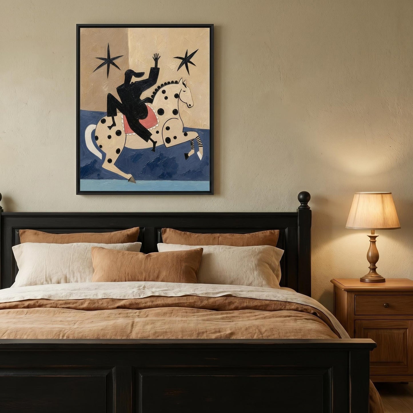 Contemporary Wall Art - Starry Rider
