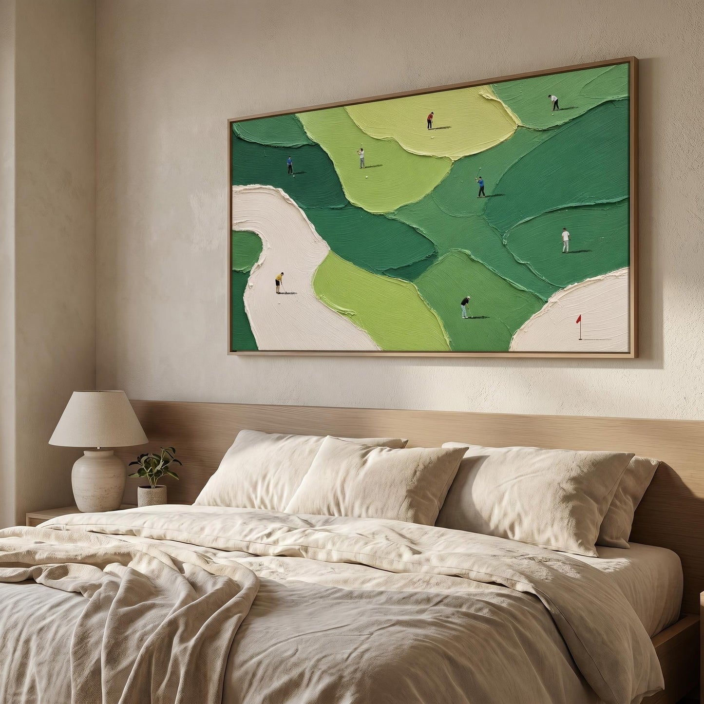 Minimalism - Textured Golf Fairway