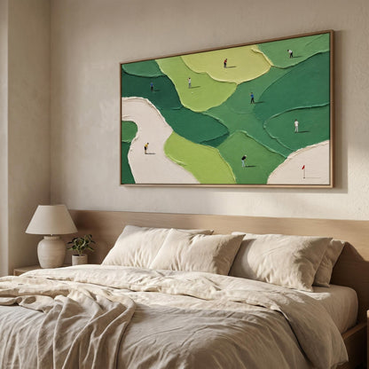 Minimalism - Textured Golf Fairway