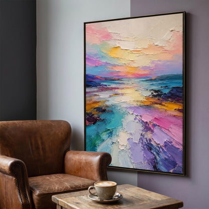 Colorful Painting - Colorful Sunset