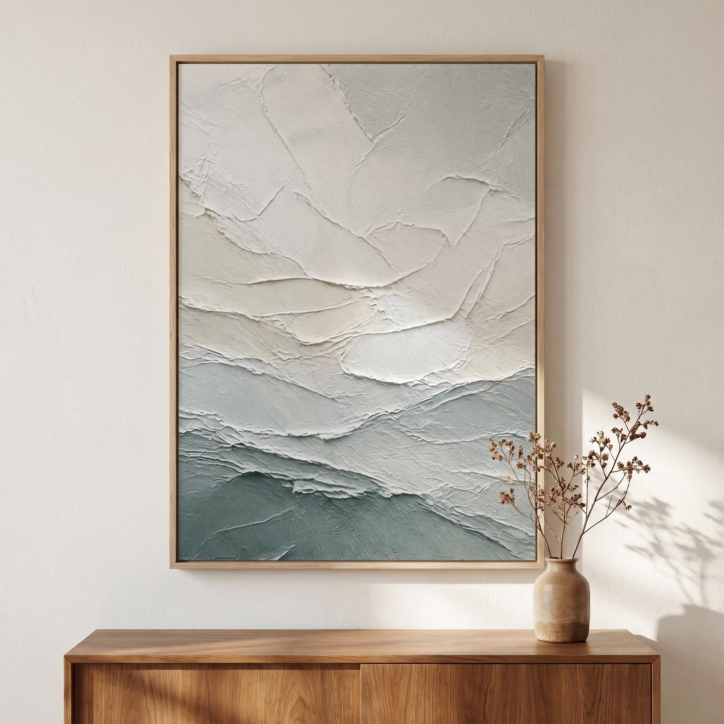 Wabi-Sabi Wall Art - Textured Shore