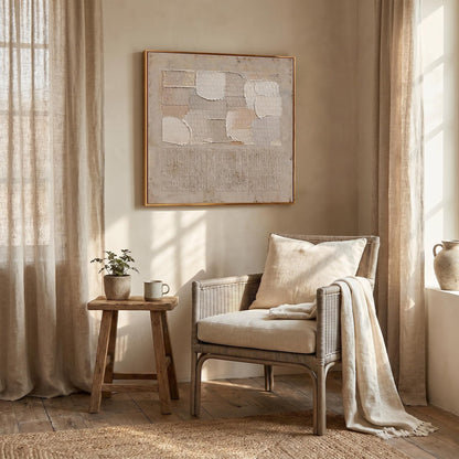 Wabi-Sabi Wall Art - Layered Stillness