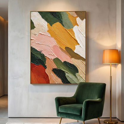 Colorful Painting - Organic Brushstrokes
