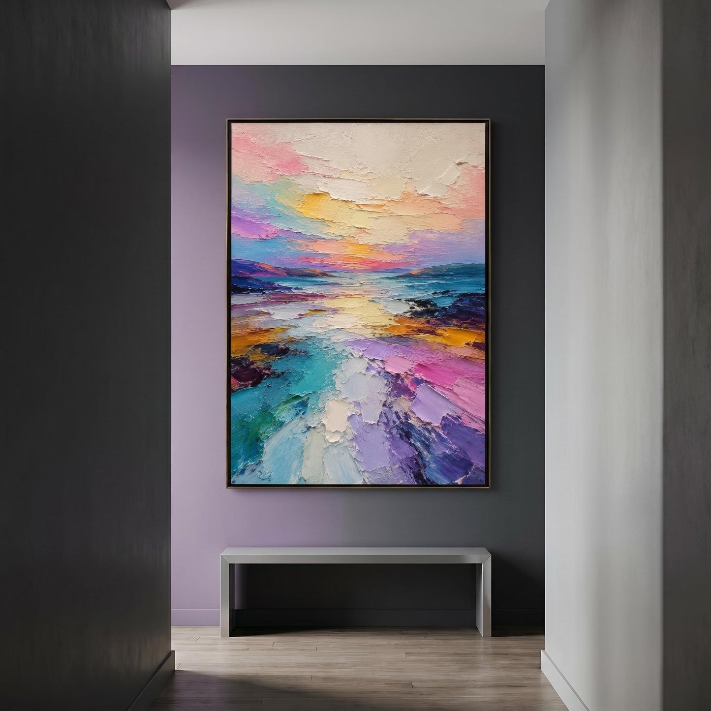 Colorful Painting - Colorful Sunset