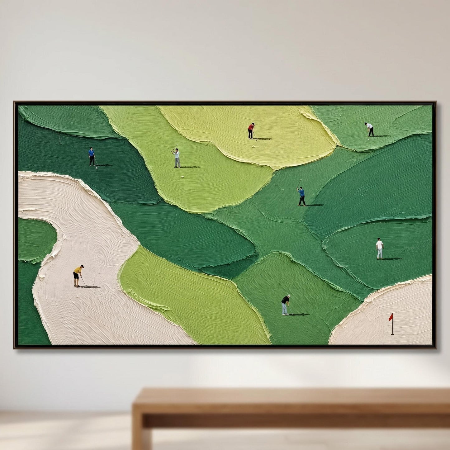 Minimalism - Textured Golf Fairway