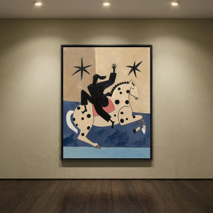 Contemporary Wall Art - Starry Rider