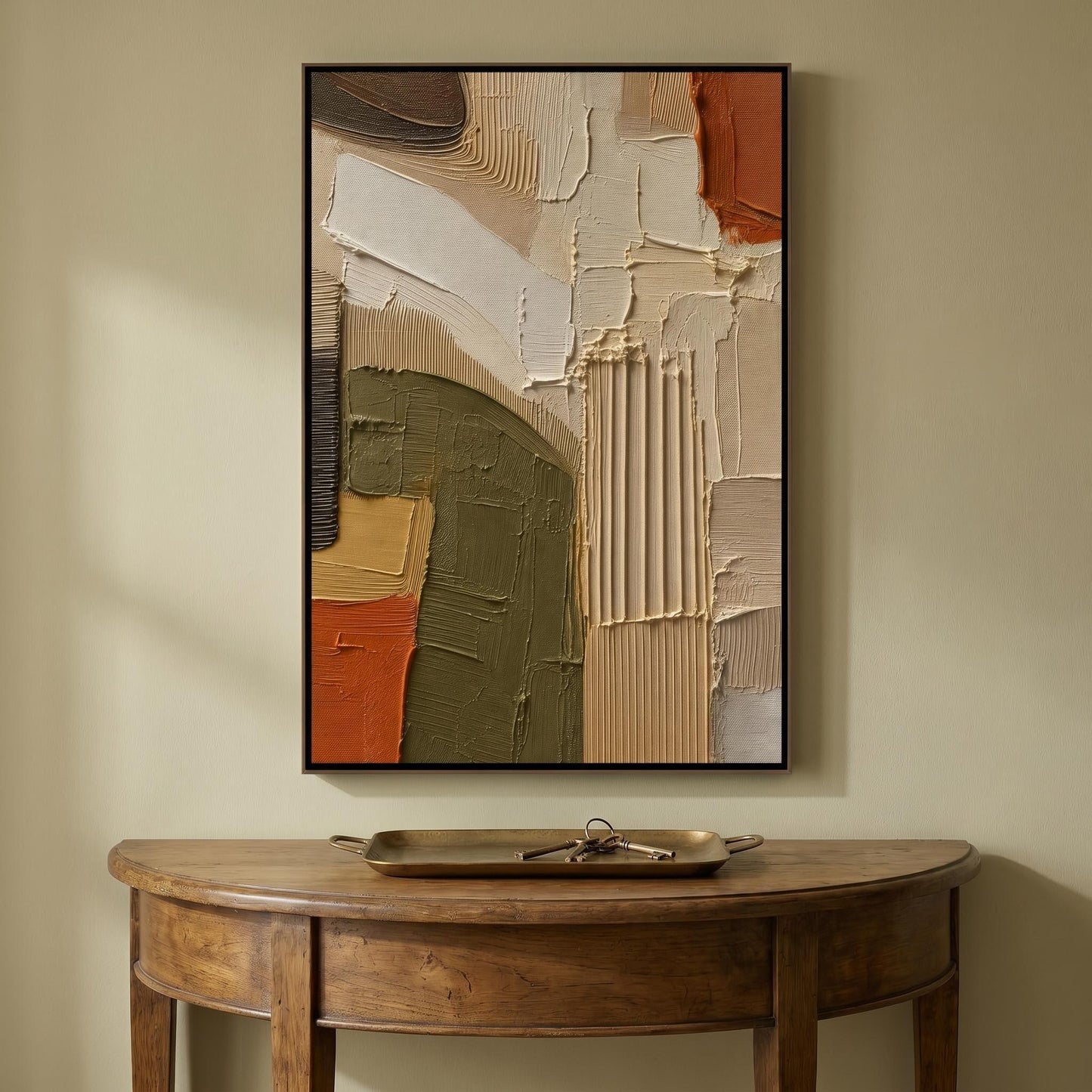 Minimalism - Textured Terracotta Layers