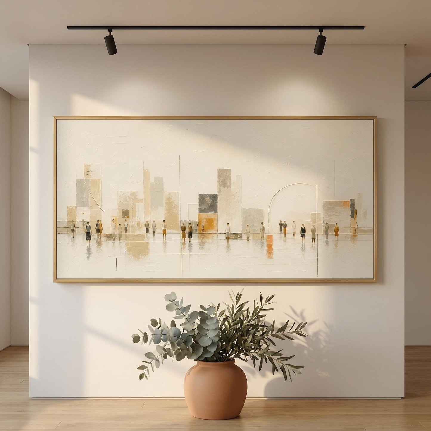 Contemporary Wall Art - Urban Serenity